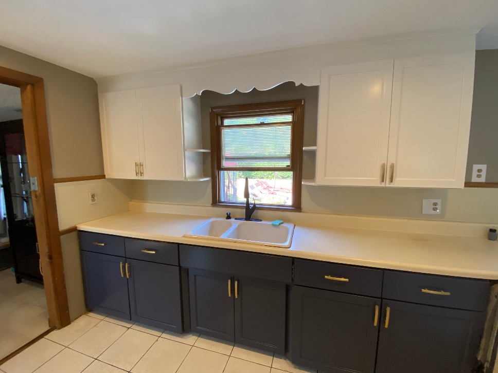 Kitchen after professional cabinet refacing in Springfield, MA